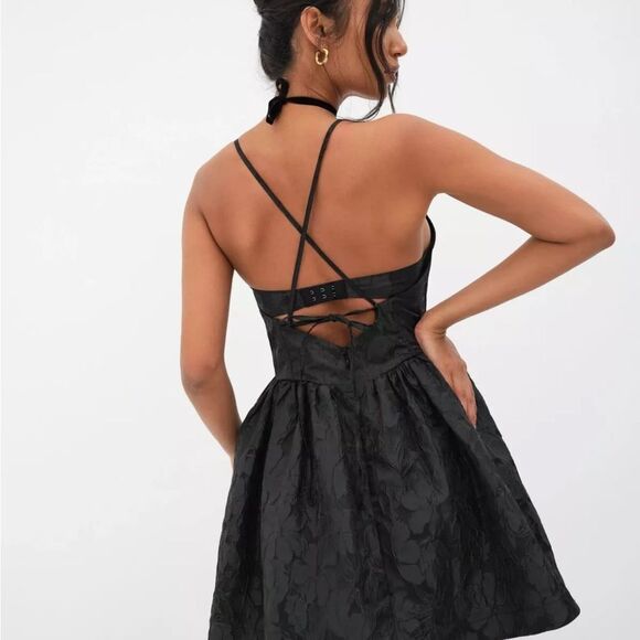 For Love & Lemons Faith Mini Dress Small NWT $260 - Picture 5 of 10